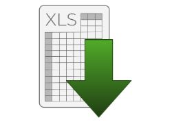 אייקון - קובץ XLS